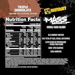 Mutant Mass Extreme 2500 – 12 lbs