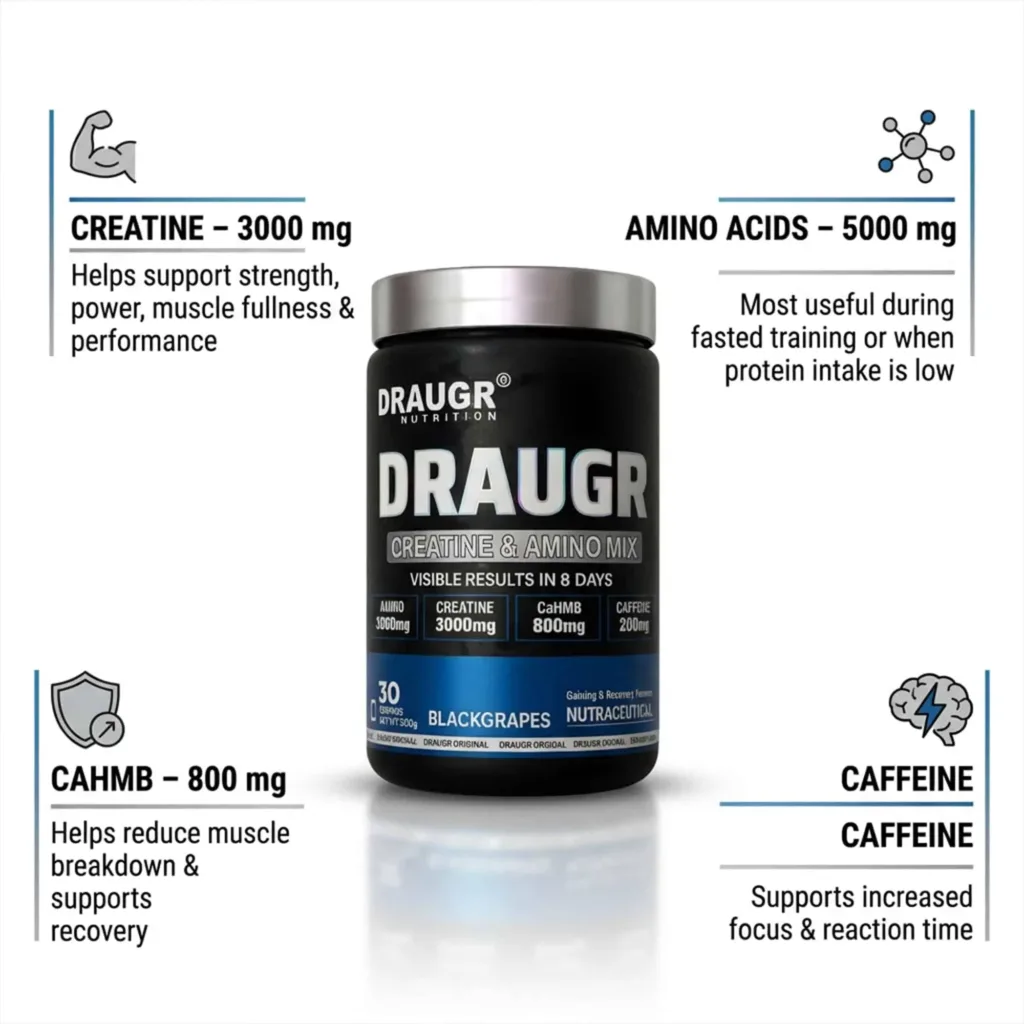 Draugr Nutrition creatine amino mix