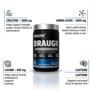 Draugr Nutrition creatine amino mix