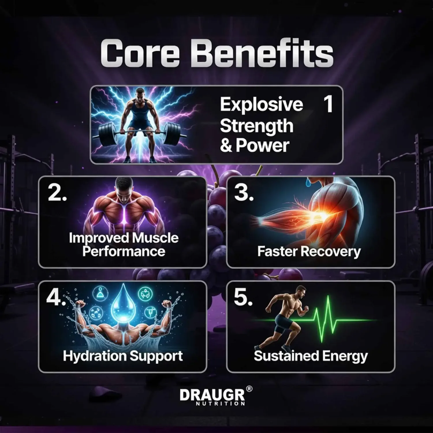 Draugr Nutrition creatine amino mix Draugr Nutrition creatine amino mix