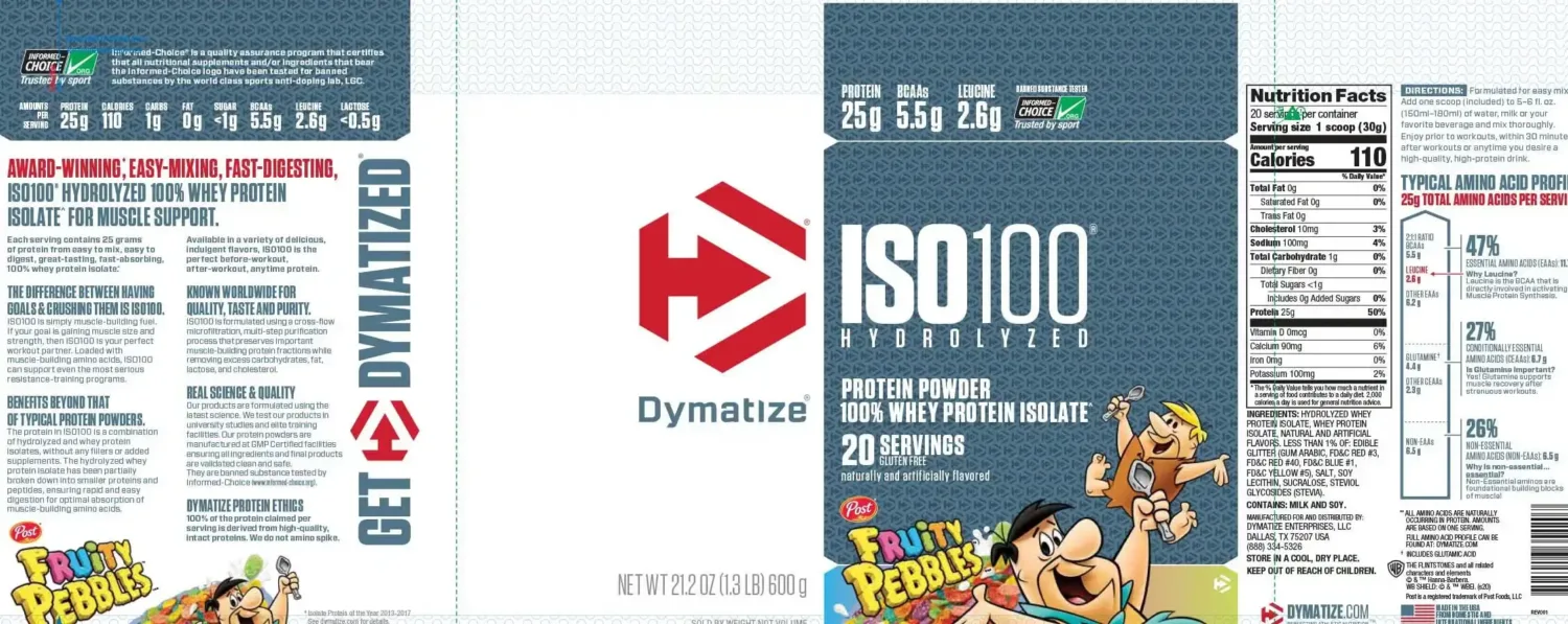 Dymatize Nutrition Iso 100 Hydrolyzed (1.34 lb) Dymatize Nutrition Iso 100 Hydrolyzed 1.34 lb scaled