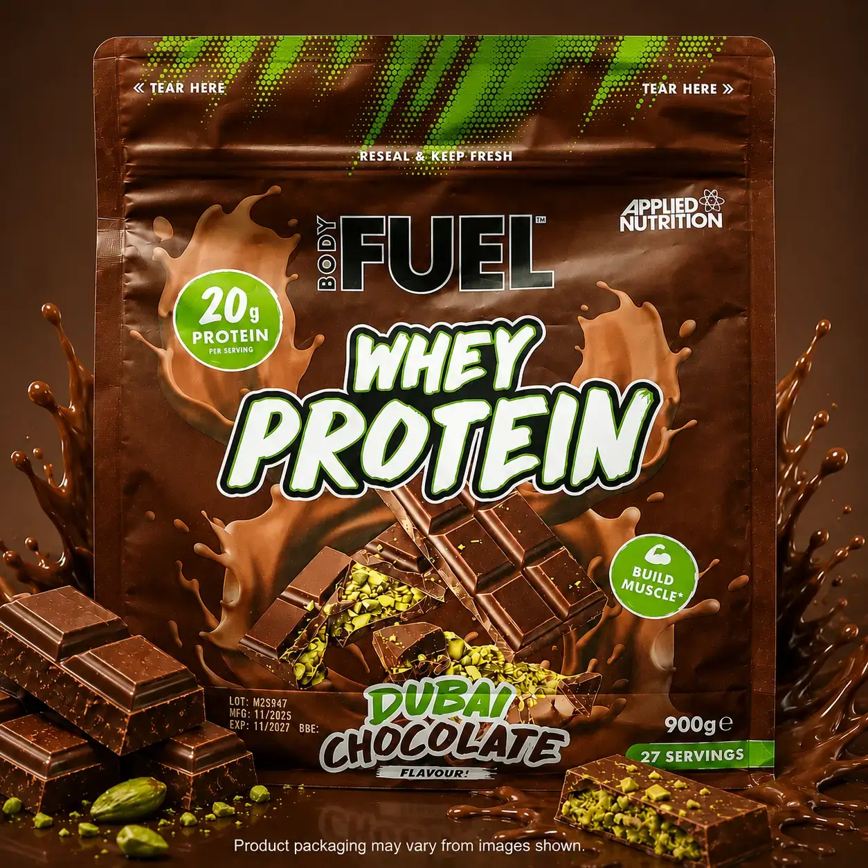 applied Nutrition Whey protein 20 Serving (2) (1) Applied Nutrition Bodyfuel Whey Protein- 27 servings