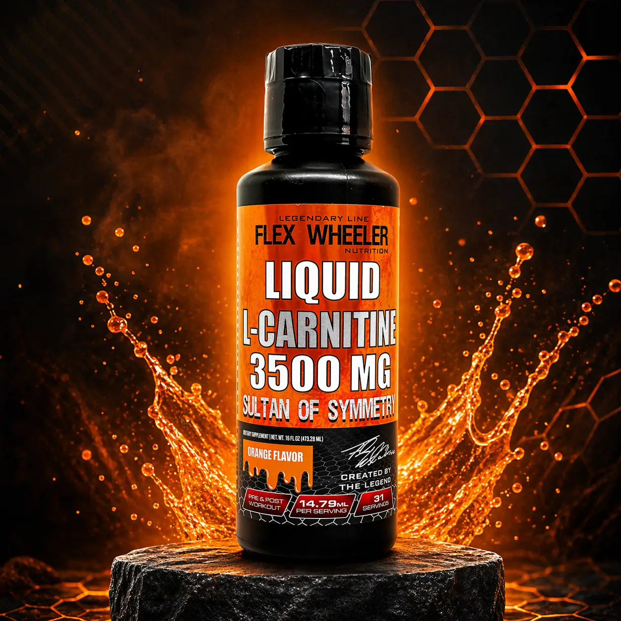 flex wheeler L carnitine Flex Wheeler Liquid L-Carnitine 3500MG