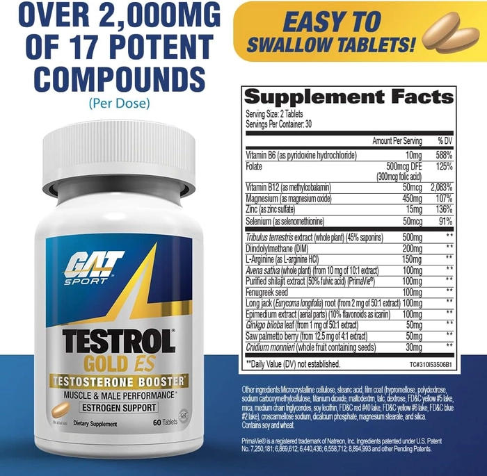 GAT Sports Testrol Gold ES