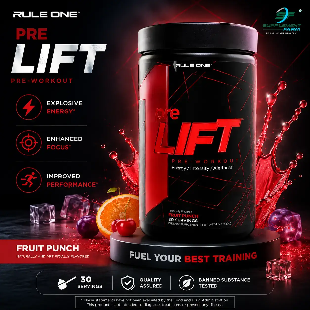 Rule 1 prelift preworkout